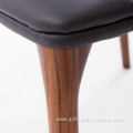 Metal Tube Armrests Pit Dining Chair